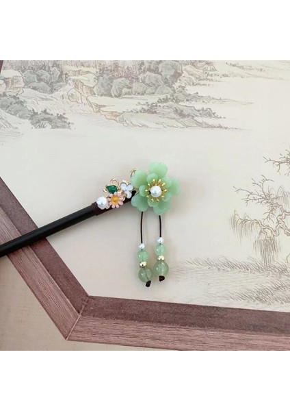 Antik Tarzı Taklit Abanoz Saç Tokası Kadınlar, Yeni Çin High-End Saç Tokası, Modern Saç Tokası, Saç Tokası Bobin Saç Tokası, Saç Tokası Saç Tokası, Saç Tokası Cheongsam (Yurt Dışından) fırsatları