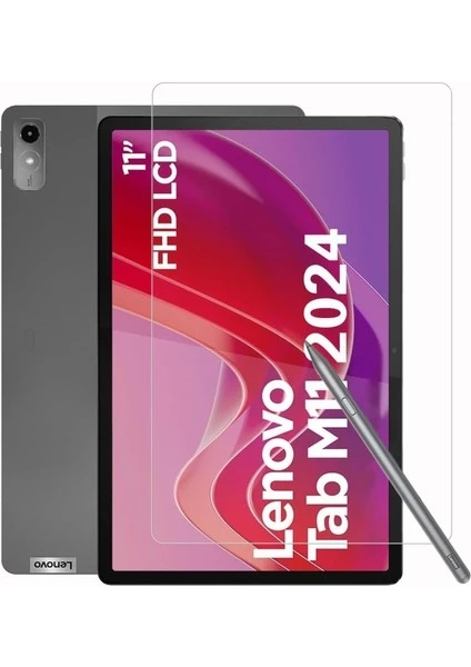 TNS TeknoPlus Lenovo Tab M11 11" İnç Nano Kırılmaz Cam Ekran Koruyucu Esnek Yumuşak Film Şeffaf