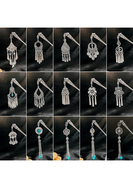 Etnik Saç Tokası, Geometrik Içi Boş Püskül Saç Tokası, Ulusal Gelgit, Damla Şeklinde, Damlayan Yağ, Saç Tokası, Hanfu, Tava Saç Aksesuarları, Dişi (Yurt Dışından) fırsatları