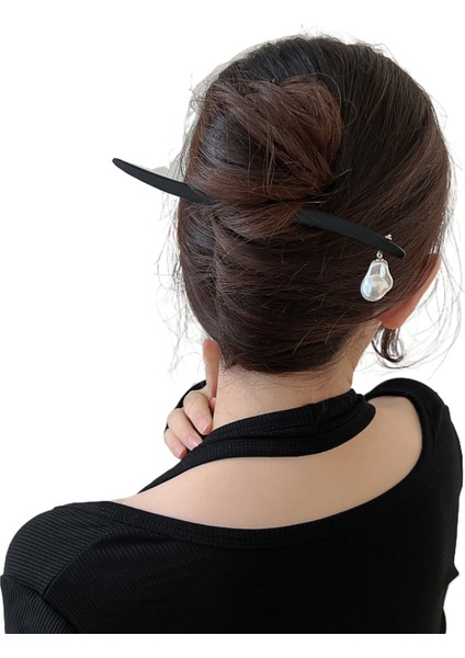 Antik Tarzı Taklit Abanoz Saç Tokası Kadınlar, Yeni Çin High-End Saç Tokası, Modern Saç Tokası, Saç Tokası Bobin Saç Tokası, Saç Tokası Saç Tokası, Saç Tokası Cheongsam (Yurt Dışından)