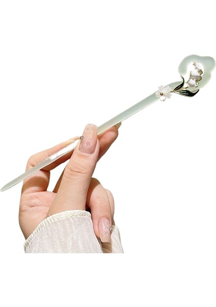 Antik Saç Tokaları, Saç Tokaları, Kadınlar, Yeni Çin Tarzı Saç Tokaları, Sade ve Modern, Üst Düzey Saç Tokaları, Hanfu Başlıklar (Yurt Dışından)