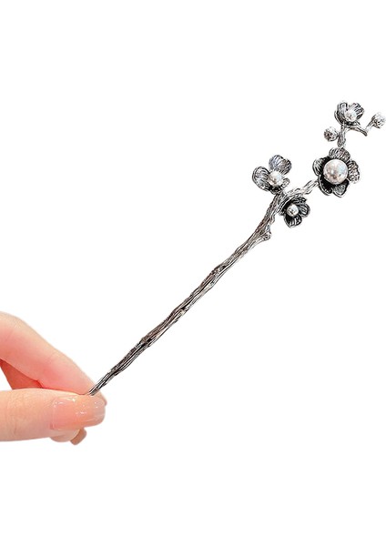 Antika Moda, Çiçek Saç Tokası, Püskül, Inci, Hanfu Cheongsam, Saç Tokası, Yüksek Dereceli Retro Adım, Kelebek Saç Tokası (Yurt Dışından)