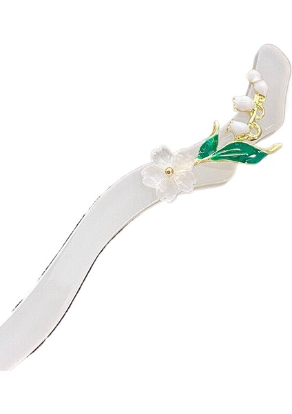 Yeni Çin Tarzı Yeşil Yeşim Saç Tokası, Üst Düzey Tasarım, Niş Antik Stil, Pan Saç Süsü, Kadın Yaz Net Kırmızı Başlık, Saç Tokası Gelgit (Yurt Dışından)