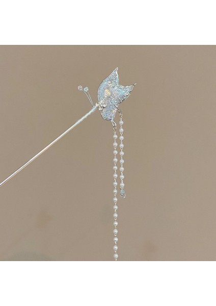 Süper Flaş Peri Kelebek Saç Tokası, Hanfu Aksesuarları, Niş Tasarım, Zarif Mizaç, Saç Tokası, Cheongsam, Saç Tokası (Yurt Dışından) fırsatları