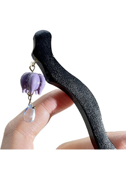 Yeni Çin Tarzı Yeşil Yeşim Saç Tokası, Üst Düzey Tasarım, Niş Antik Stil, Pan Saç Süsü, Kadın Yaz Net Kırmızı Başlık, Saç Tokası Gelgit (Yurt Dışından)