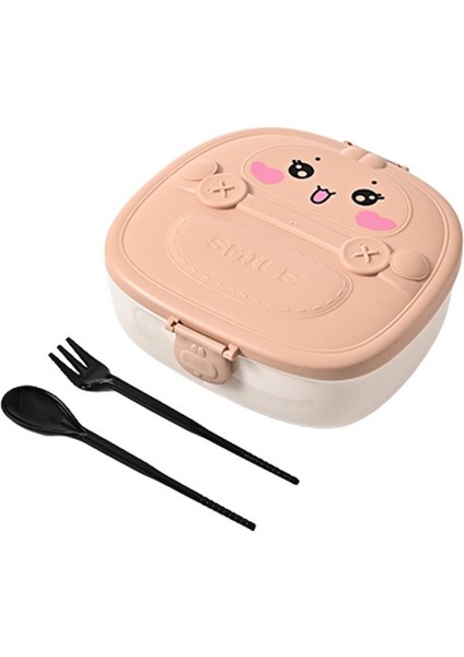 Şık Mühürlü Öğle Yemeği Kutusu Çocuk Sevimli Büyük Kapasiteli Taşınabilir Öğle Yemeği Kutusu (Yurt Dışından)