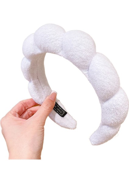 Kadınlar Için Sevimli Yüz Yıkama Özel Kafa Bandı 2023 Yeni Çizgi Şapkalar Saç Kravat Saç Kafa Bandı Peluş Saç Kravat Saç Tokası Kart Deliği (Yurt Dışından)