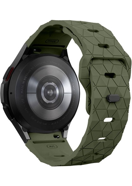 Samsung Galaxy Watch 5 40MM Kordon Kayış Prizma Desen Silikon KRD-116