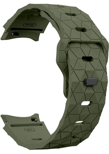 Samsung Galaxy Watch 4 42MM Kordon Kayış Prizma Desen Silikon KRD-116