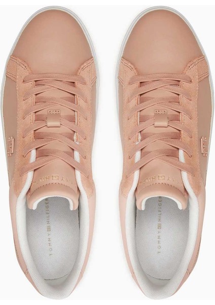 Platform Court Logolu Sneaker
