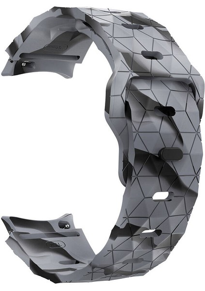 Samsung Galaxy Watch 4 42MM Kordon Kayış Prizma Desen Silikon KRD-116