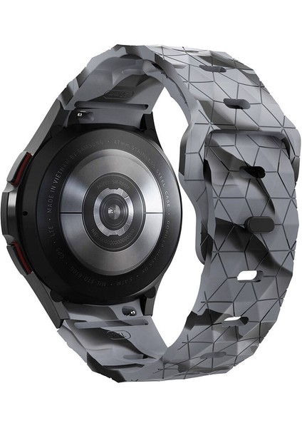 Samsung Galaxy Watch 6 43MM Classic Kordon Kayış Prizma Desen Silikon KRD-116 fiyatları