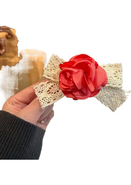 El Yapımı Seri Saç Bağları, Narin ve Lüks, El Yapımı Gül Güneş, Tatlı Kız, Ono Pembe Saç Süsü, Saç Tokası (Yurt Dışından)