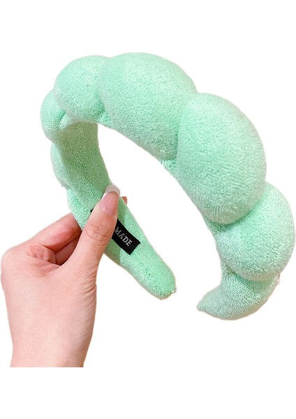 Kadınlar Için Sevimli Yüz Yıkama Özel Kafa Bandı 2023 Yeni Çizgi Şapkalar Saç Kravat Saç Kafa Bandı Peluş Saç Kravat Saç Tokası Kart Deliği (Yurt Dışından)