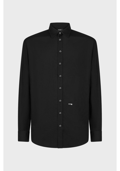 Logolu % 100 Pamuklu Regular Fit Erkek Gömlek S74DM0660 S36275 900 fırsatları