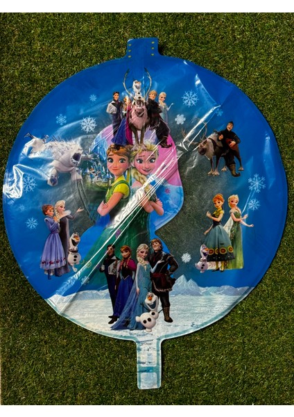 elsa anna Frozen 3D Folyo Balon