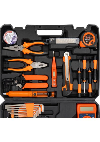 6218 Dolu Takım Çantası Elektrikçi Set 35 Parça