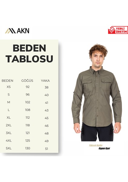 Akıncılar Outdoor 311TAKTİK/OUTDOOR Rıpstop Gömlek