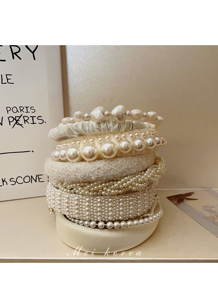 Fransız Retro Kumaş, Aşk Büküm, Inci Kafa Bandı, Süper Peri Mizaç, Tatlı Tasarım, Kafa Bandı, Saç Bandı, Saç Süsü (Yurt Dışından) fiyatları