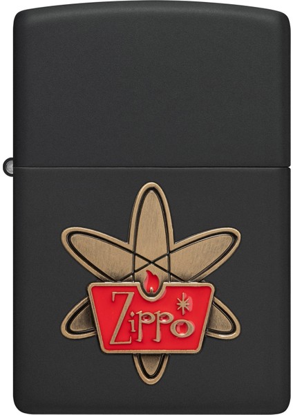 218 Retro Zippo Star Emblem Çakmak - 48920-114535