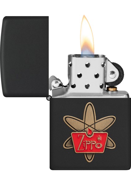 218 Retro Zippo Star Emblem Çakmak - 48920-114535