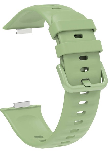 Huawei Watch Fit 3 Band Serisi Klasik Kordon Silikon Strap Kayış-Turuncu fırsatları