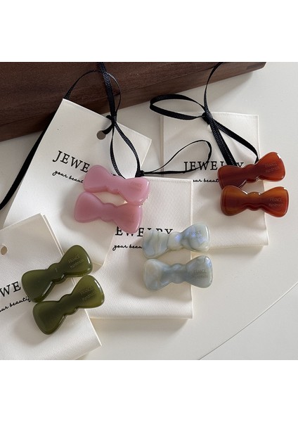 Yeni Moda 8.5 cm Geometrik Renk Dalgalı Saç Klipsi Vintage Akrilik Mermer Bahar Klip Üst Klip Saç Süsü (Yurt Dışından) fırsatları