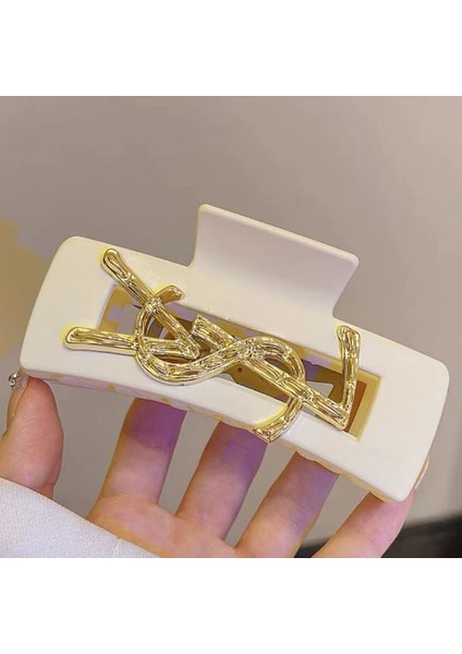 Büyük Boy Mat Kapma Klipsleri Ins Premium Başın Arkası Pan Saç Tokası Kadın Saç Hacmi Köpekbalığı Klip Saç Kartı (Yurt Dışından) fırsatları