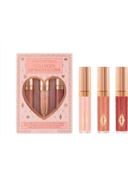 Charlotte Tilbury - Collagen Lıp Bath Icons Kıt