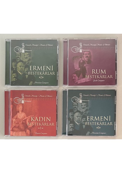 Sony Müzik Osmanlı Mozaiği Orjinal Koleksiyon 7 Cd'lik Set (Orjinal Dönem Baskı)