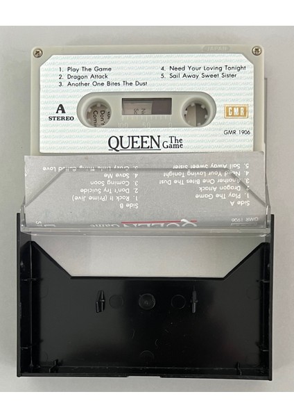 Queen The Game Kaset (Orjnal Dönem 1980 Singapur Baskı Kaset)