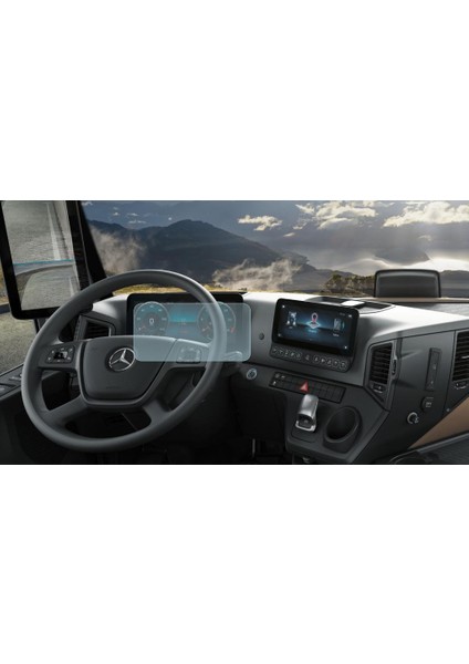 Mercedes Actros 12.3 Inç Dijital Gösterge Ekran Koruyucu