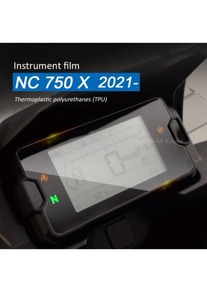 Honda Nc 750X Dijital Gösterge Uyumlu 9h Nano Ekran Koruyucu 2021 2022