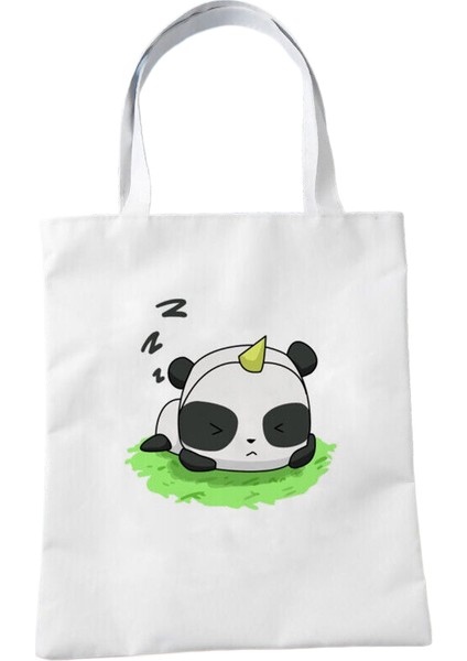 Baskılı Kanvas Çanta Omuz Sırt Çantası Öğrenci Rahat Kadın El Alışveriş Çantası (Yurt Dışından)