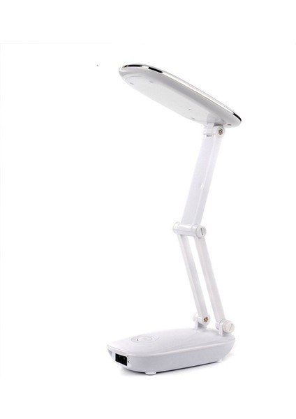 Tek Ebat Katlanır Öğrenci Masası Lambası LED Dokunmatik Çalışma Masası Lambası 21 LED Çok Renkli