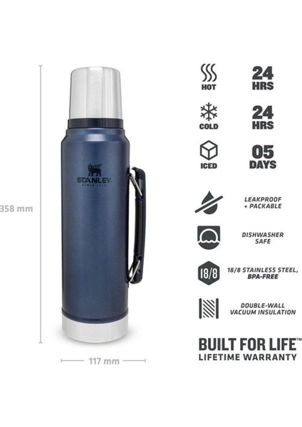 Classic Legendary Bottle 1 Lt Termos fırsatları