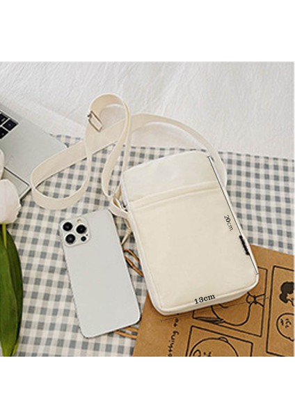 Kedi Bayan Omuz Çantası Crossbody Çanta Tuval Küçük Omuz Cep Telefonu Çantası Öğrenci Çanta (Yurt Dışından) modelleri