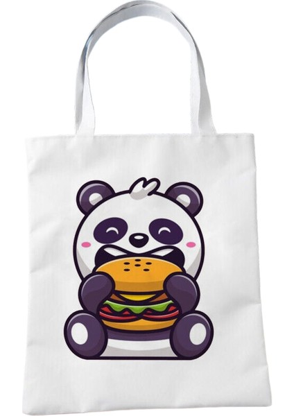 Baskılı Kanvas Çanta Omuz Sırt Çantası Öğrenci Rahat Kadın El Alışveriş Çantası (Yurt Dışından)