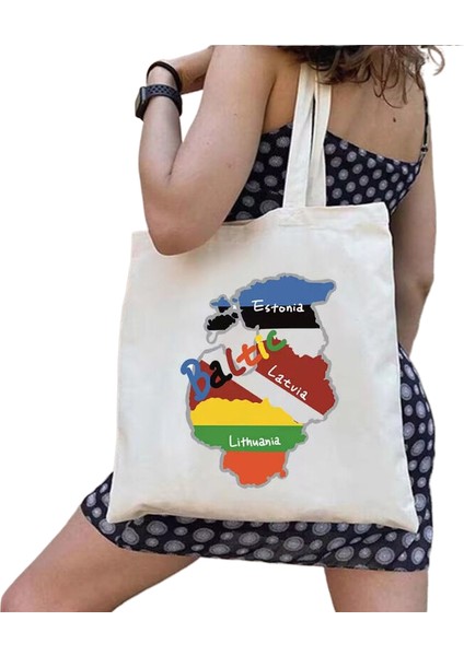 Kosta Rika Swaziland Mauritius Niue Palau Papua Rwanda Aziz Kitt Tuvalu Bakım Daire Flag Shopper Kanvas Tote Çanta Tote Çanta (Yurt Dışından)