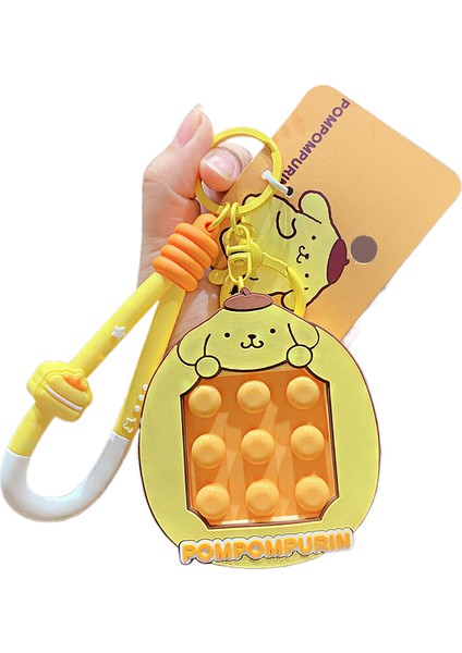 Sanrio Projeksiyon Kamera Anahtarlık Kolye Sevimli Karikatür Öğrenciler Okul Çantası Çekicilik (Yurt Dışından)