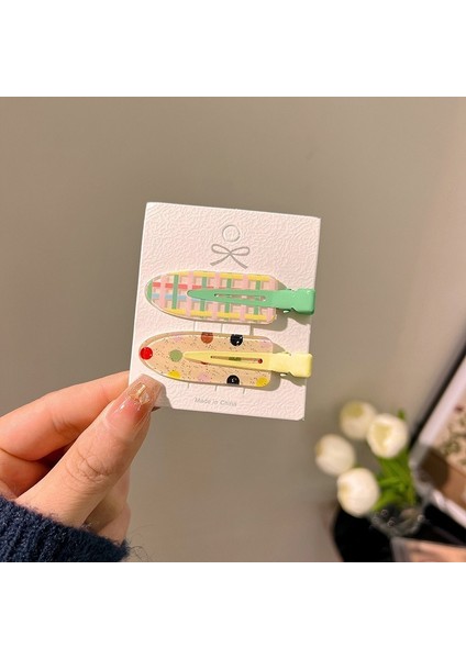 Sevimli Köpek Yavrusu Saç Tokası Kadın Alın Patlama Ördek Gagası Klip Lüks Duygusu Çok Yönlü Şapkalar (Yurt Dışından) modelleri