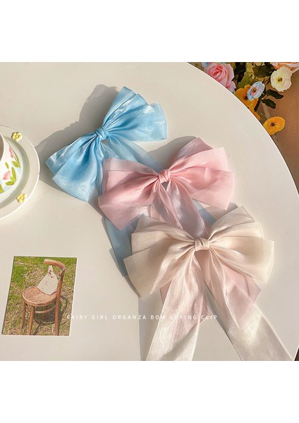 Kremli Tatlı Örgü Yay Saç Tokası, Süper Peri Üst Klip, Başın Arkası Saç Tokası, Saç Tokası, Saç Bandı, Bahar Klipsi (Yurt Dışından) modelleri