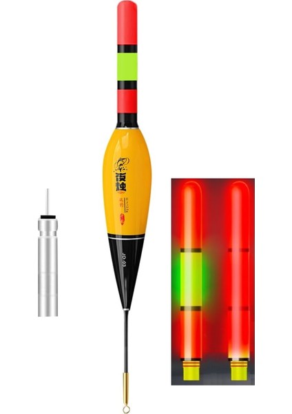 Renk Değiştiren Işıklı Şamandıra Akıllı Şamandıra Işıklı Şamandıra Elektronik Şamandıra 40gr
