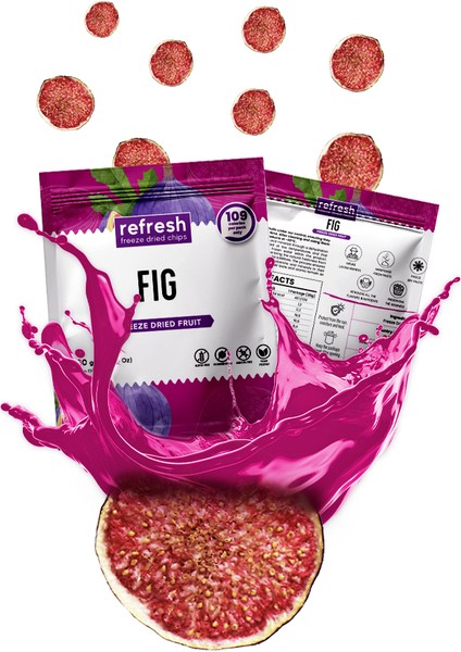 Freeze Dried Incir - Dondurularak Kurutulmuş Meyve - Freeze Dry Meyve Kurusu 30gr