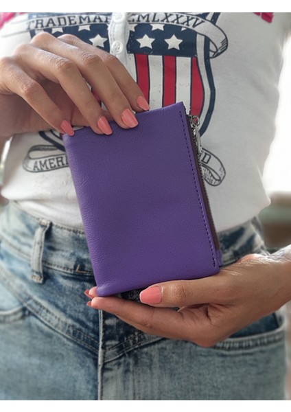 C13 Yd Deri Fermuarlı Yumuşak Cüzdan