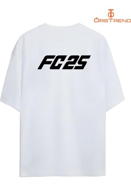 FC25 Baskılı Oversize Tişört modelleri