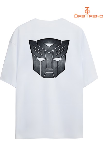 Transformers Autobot Baskılı Oversize Tişört modelleri