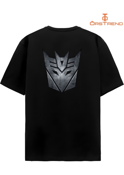 Transformers Decepticon Baskılı Oversize Tişört modelleri