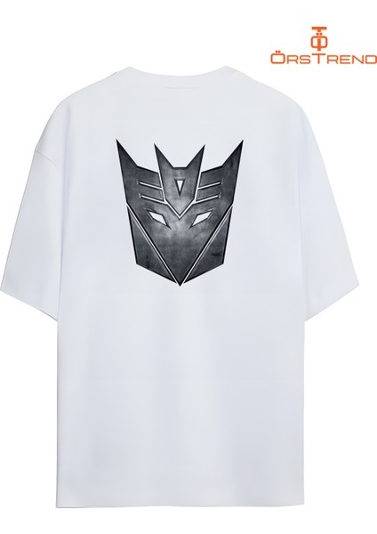 Transformers Decepticon Baskılı Oversize Tişört modelleri