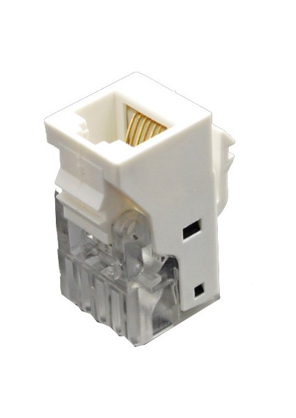 Rj 11-12 Cat3 Keystone Jack